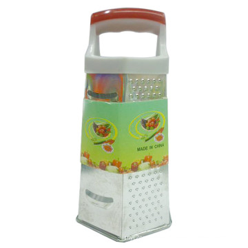 Red Color Plastic Handle Vegetable Grater